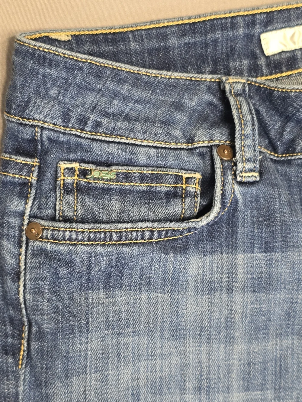 Joe's Jeans Blue Flared Denim - Picture 6 of 13